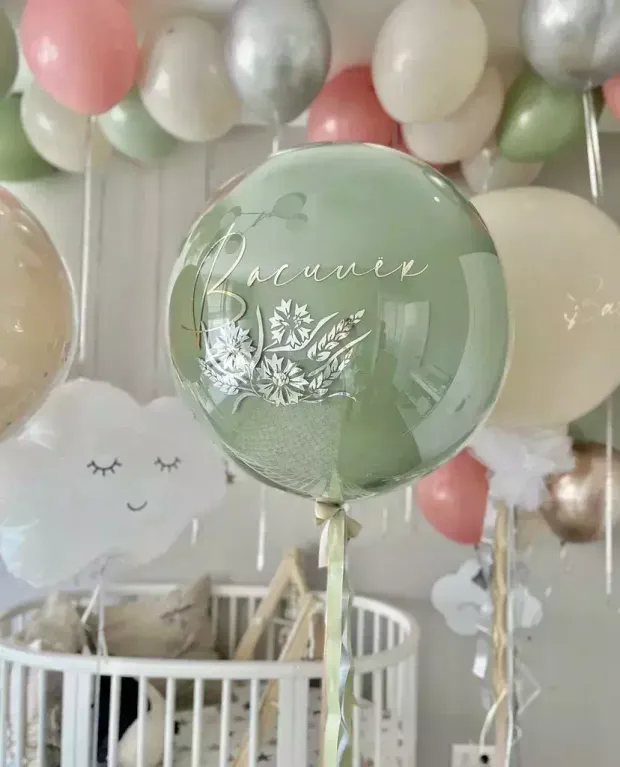 Шары на выписку для девочки №5756