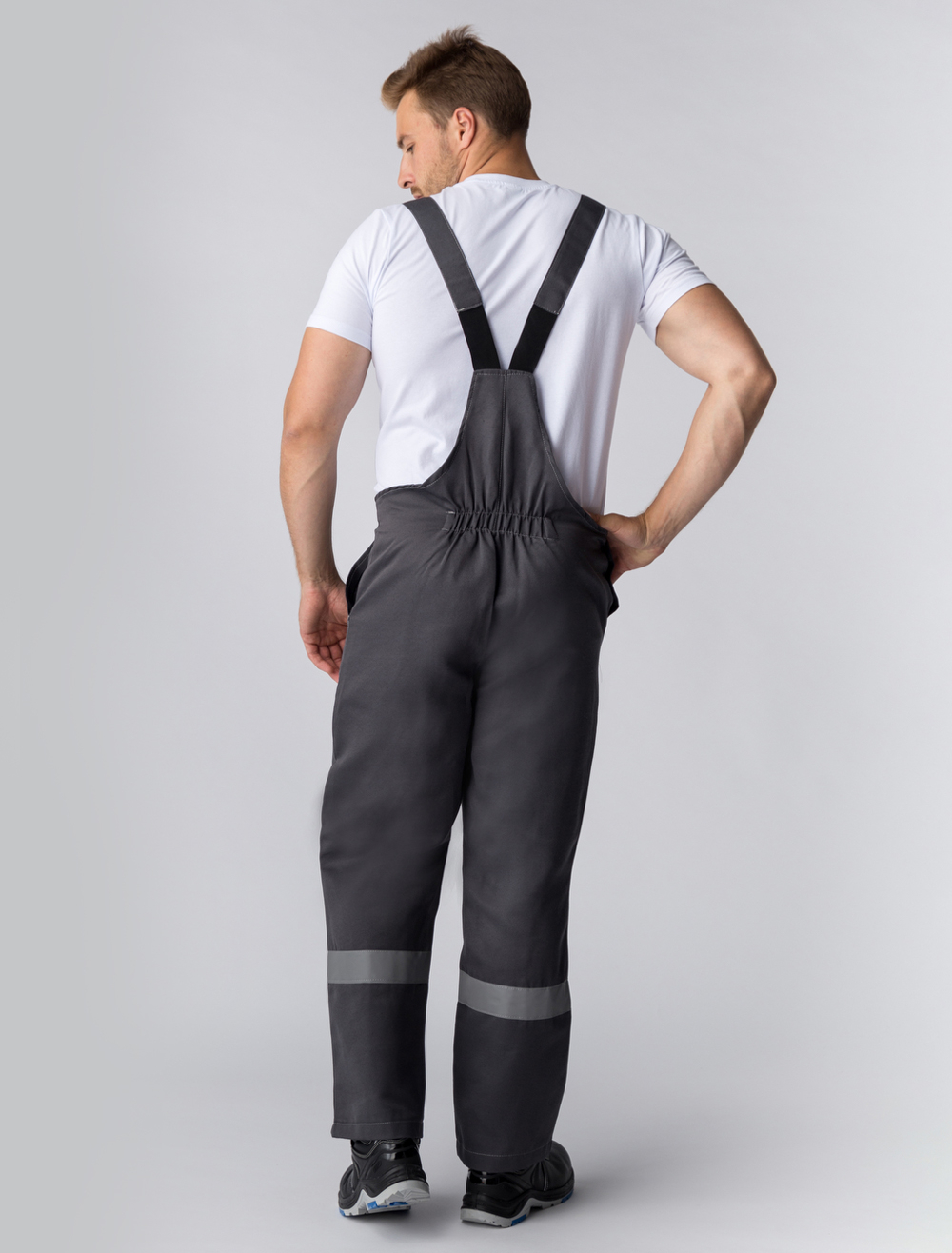 Костюм Лигор-2 СОП (тк.Смесовая,210) п/к, т.серый/оранжевый