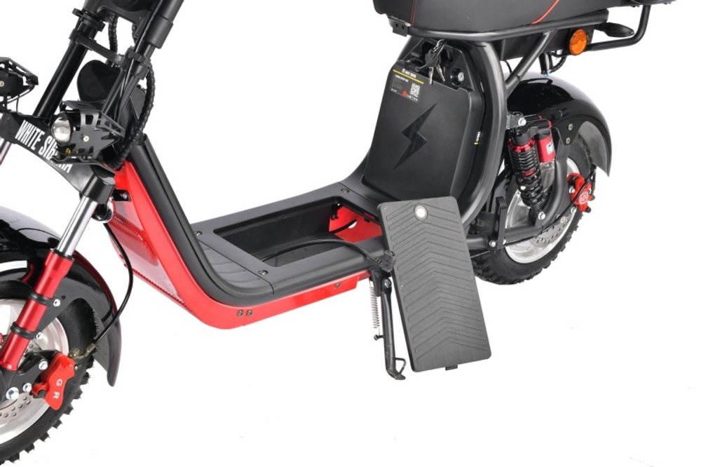 Электроскутер White Siberia Pro 2500W Black