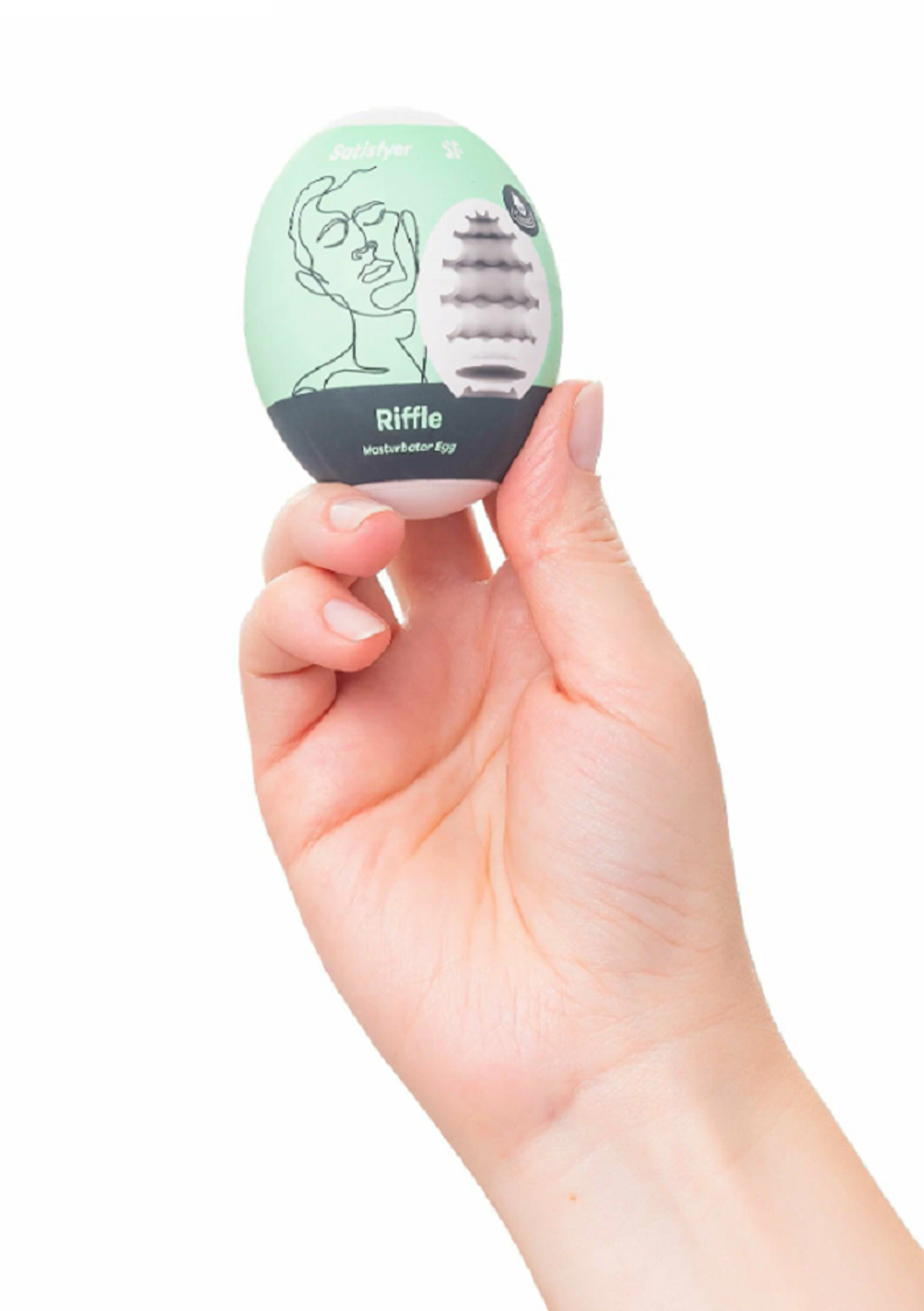 Мастурбатор Satisfyer Egg Single Riffle