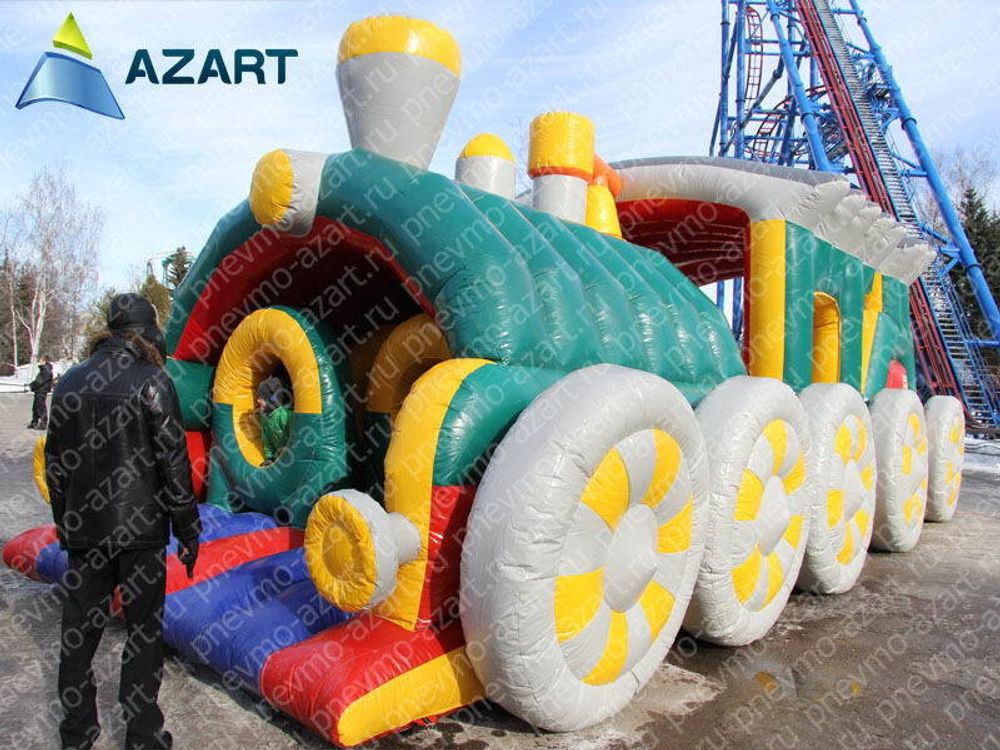 Полоса препятствий "Паровоз"