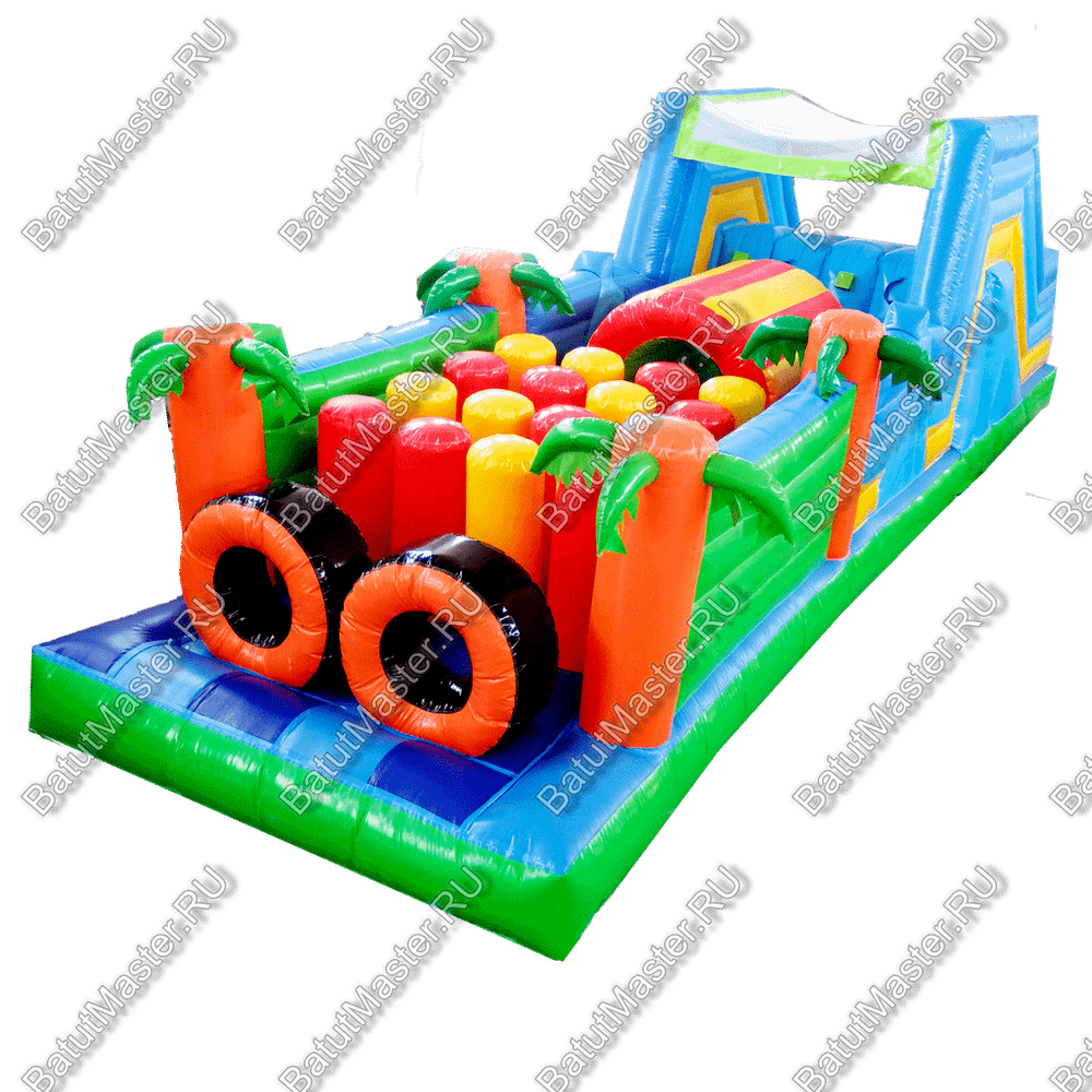 Надувная полоса препятствий "В припрыжку"