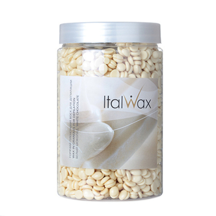 Воск для депиляции горячий в гранулах Белый шоколад, Italwax 500г