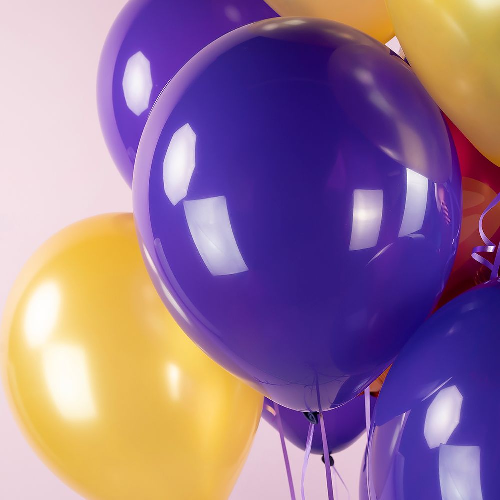 Шар (12''/30 см) Фиолетовый, пастель, 100 шт.