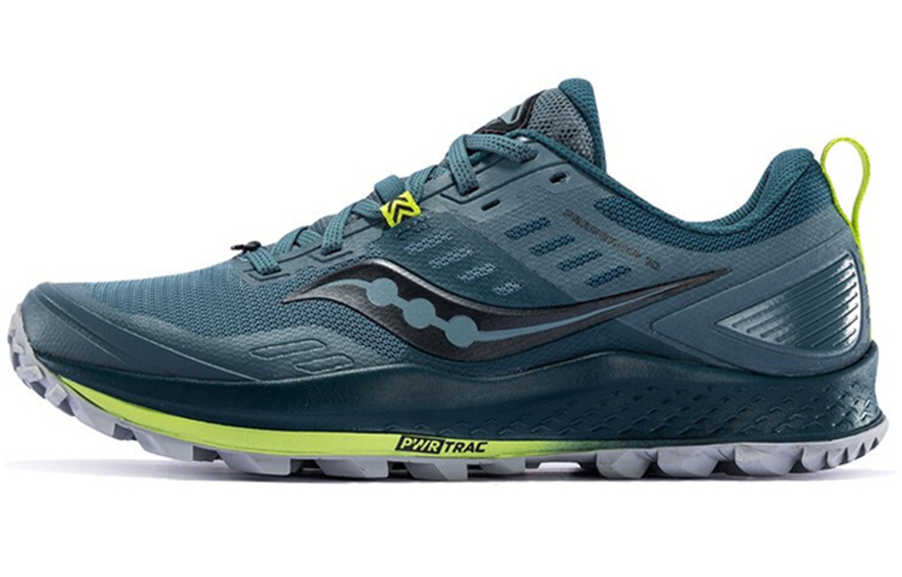 Saucony Peregrine Peregrine Falcon 10 cushioning Cross-country running shoes Dark blue Gray low top