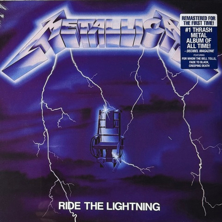 Виниловая пластинка Metallica ‎– Ride The Lightning LP