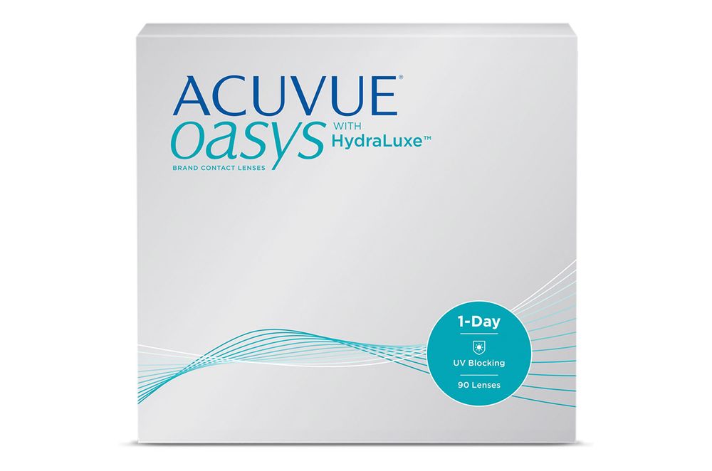 Acuvue Oasys 1 Day With Hydraluxe 90 штук