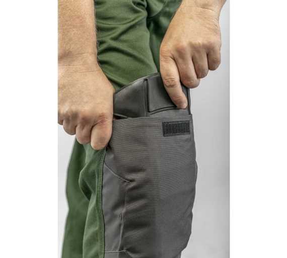 Полукомбинезон рабочий темно-зеленый RUWER Högert, арт. HT5K360