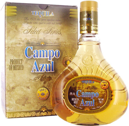 Текила  Anejo Campo Azul gift box, 0.7 л