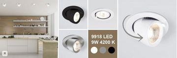 Новинки! Точечные светильники с поворотно-выдвижным механизмом 9918
