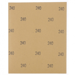 Шлифлист на бумажной основе, P 1000, 230 х 280 мм, 10 шт, водостойкий Matrix