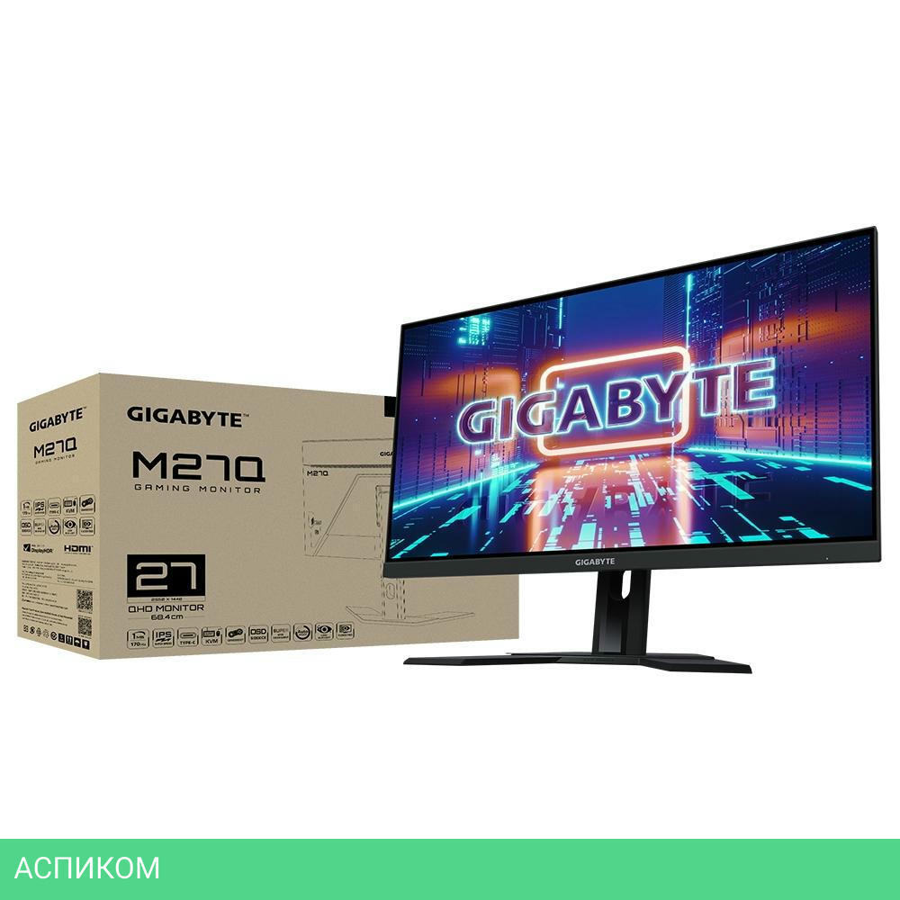 Монитор GigaByte M27Q (20VM0-M27QBA-1EKR)