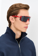 Спортивные очки 100% Eastcraft / Soft Tact Red / Black Mirror Lens