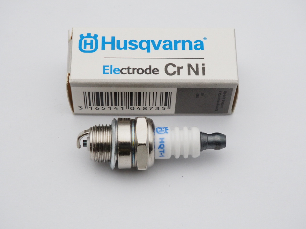 Свеча зажигания HQT-1 (M14-1.25-мм, L:54/7-мм, ключ:19, аналог Husqvarna) [Китай]