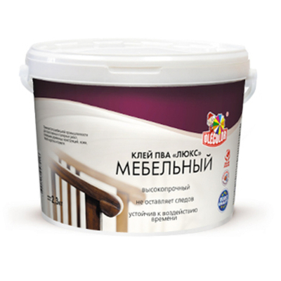 Клей ПВА "Люкс" мебельный 0,75кг OLEKOLOR