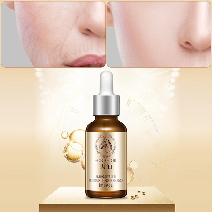 Cыворотка Images с лошадиным жиром Horse Oil essence, 15 мл