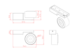 Потолочный светильник Technical C062CL-L12W4K