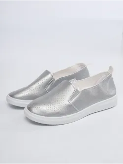 Мокасины летние с перфорацией