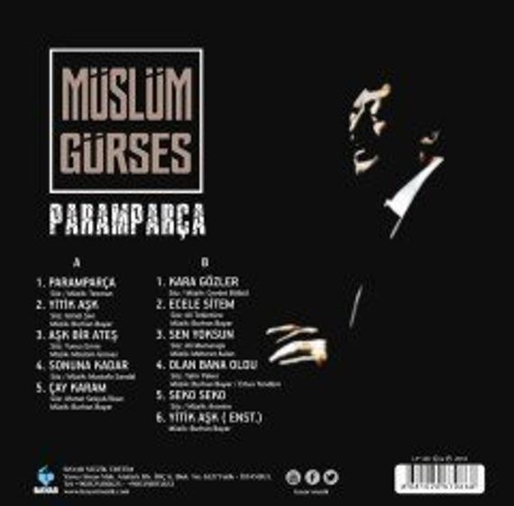 Vinil \ Пластинка \ Vynil Müslüm Gürses - PARAMPARÇA / LP