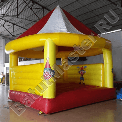 Коммерческий надувной батут "Арена цирка" с крышей