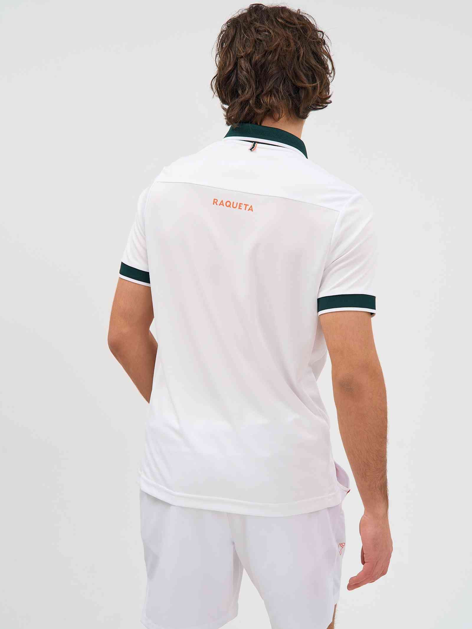 Поло мужское Deporte, White