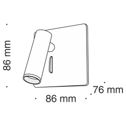 Встраиваемый спот светодиодный Maytoni Mirax C040WL-L3W3K