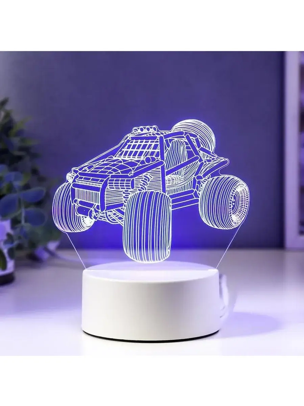 Светильник «Баги» LED RGB от сети RISALUX