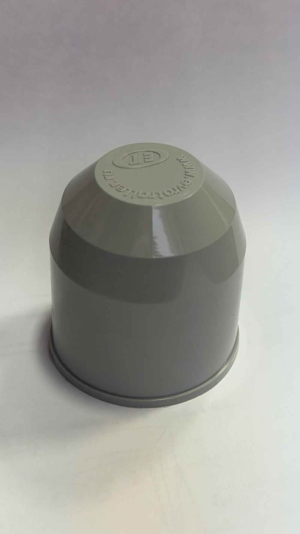 Колпачок на шар фаркопа без надписи, пластик, серый