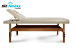 Массажный стол Relax Comfort бежевая кожа