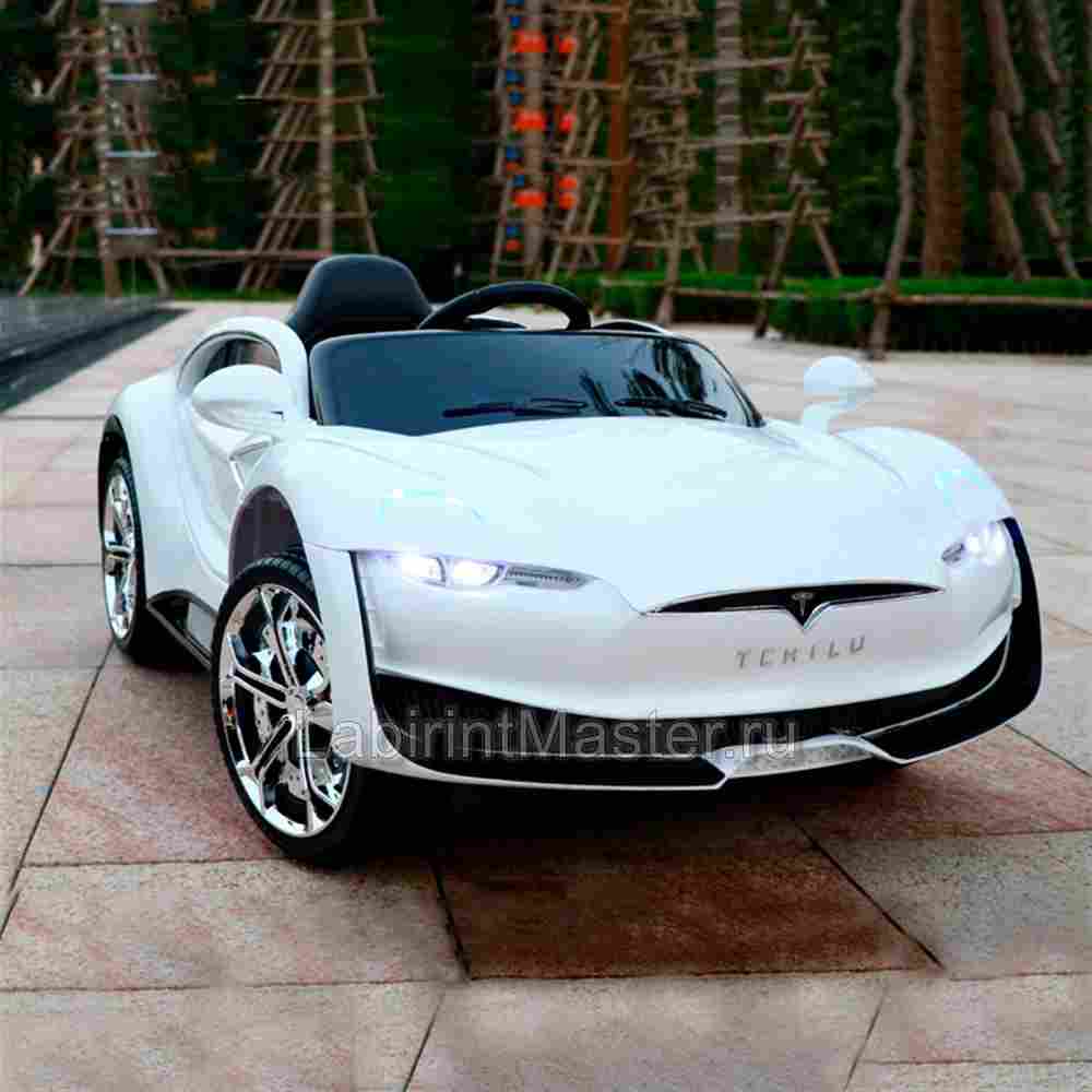 Детский электромобиль "Tehilu CL-6166" белый