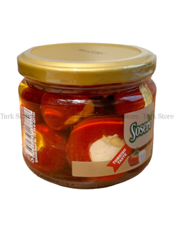 Перчики Черри фаршированные сыром 290 гр стекло