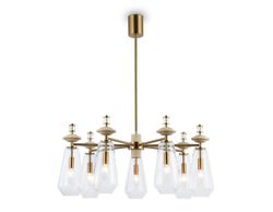 Ambrella Люстра на штанге с травертином Ceramo Modern LH53306