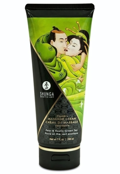 Массажный крем для тела с ароматом груши и зелёного чая Pear & Exotic Green Tea - 200 мл.