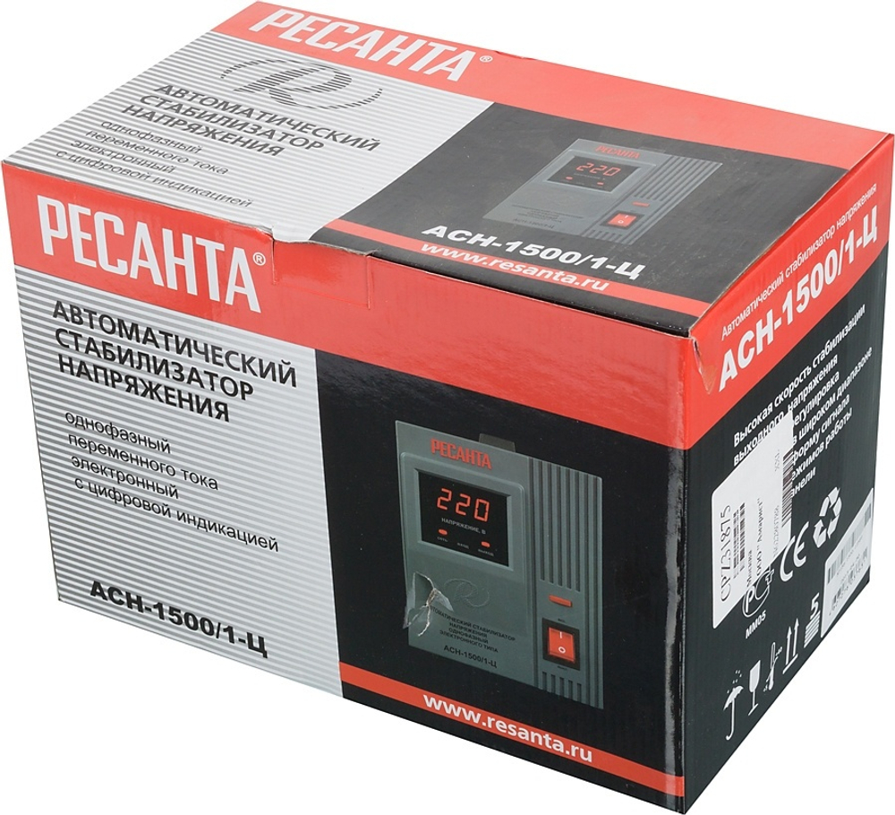 Стабилизатор напряжения Ресанта ACH-1500/1-Ц