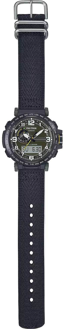 Японские наручные часы Casio Pro Trek PRG-601YB-3 с хронографом