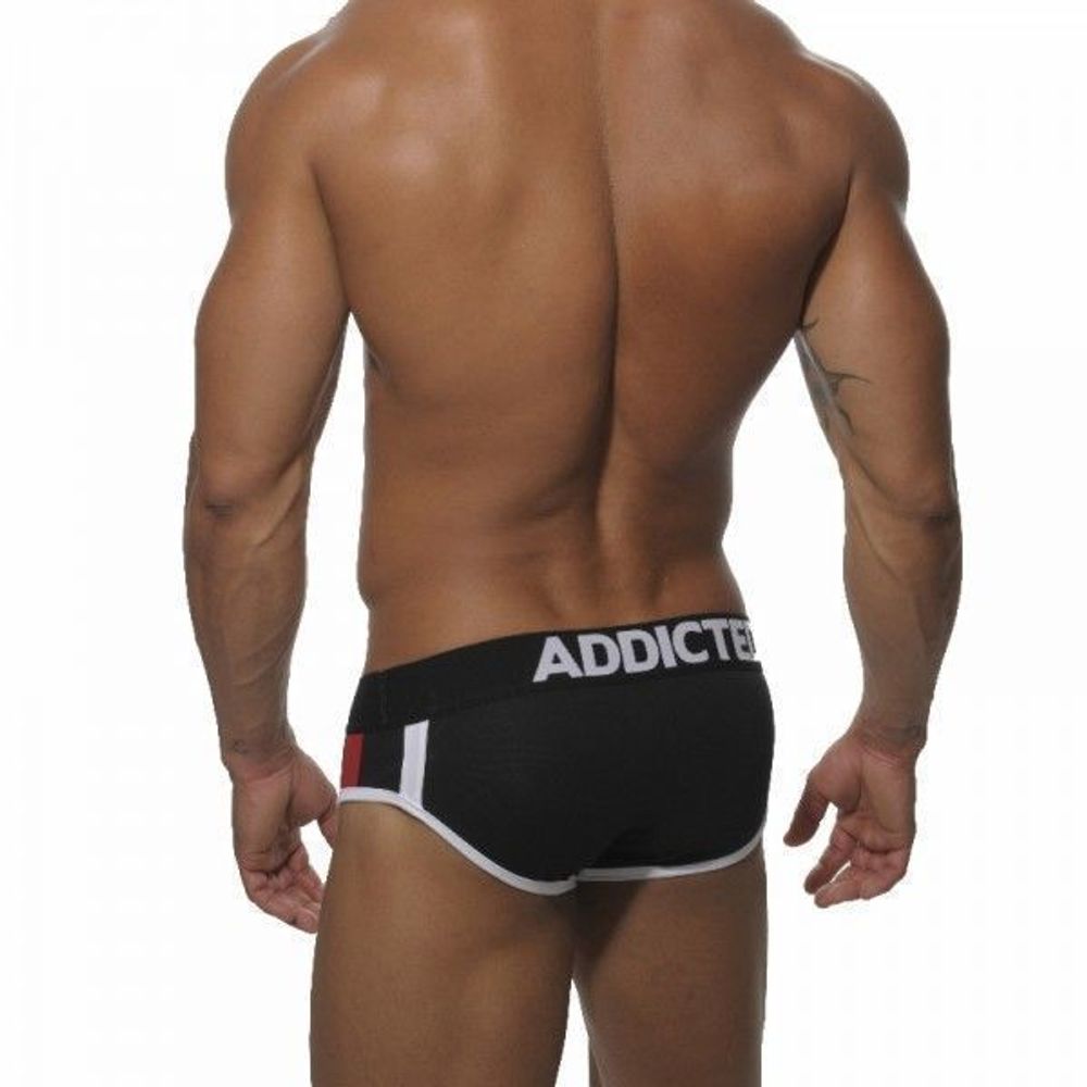 Мужские трусы брифы черные с пуш-Ап Addicted Push-Up Black Brief