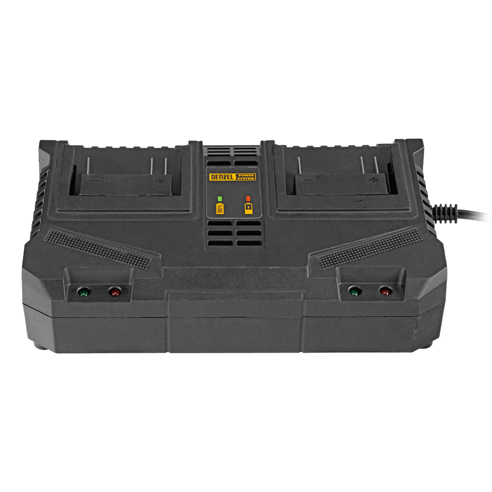 Устройство зарядное для аккумуляторов двухпортовое BCH-20-4.0x2, Li-Ion, 20 В, 4.0 А// Denzel