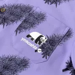 Рубашка YMKASHIX California Flower Фиолетовая