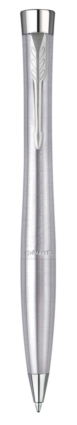 Шариковая ручка Parker Urban Metro Metallic CT, стержень: M, цвет чернил: blue, в подарочной упаковке.