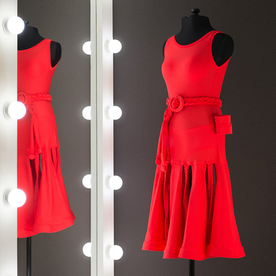 LA 009-01 Спортивное бальное платье для Латины (latina dress)