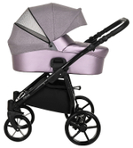 Детская коляска Tutis Novo Reflective 3 в 1 1142284 Кожа Lavender Metalic/Grey Reflective Print