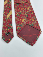 Галстук красный Salvatore Ferragamo