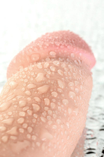 Вибратор Realstick Elite Vibro Justin ToyFa, телесный, 21 см