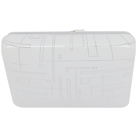 Светильник потолочный светодиодный ЭРА Классик без ДУ SPB-6-24 Nancy S 24Вт 4000K квадратный