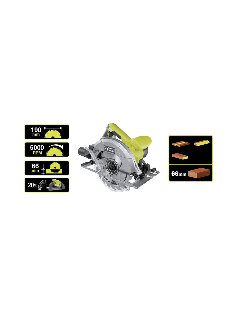 Дисковая пила Ryobi RCS1400-G 5133002778