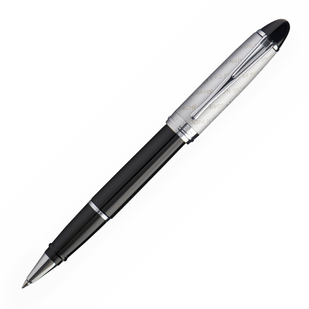 Ручка Роллер Aurora Ipsilon Gabriele D&#39;Annunzio black CT, в подарочной коробке