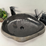 Раковина из речного камня RS-64963 76*54*15 0863