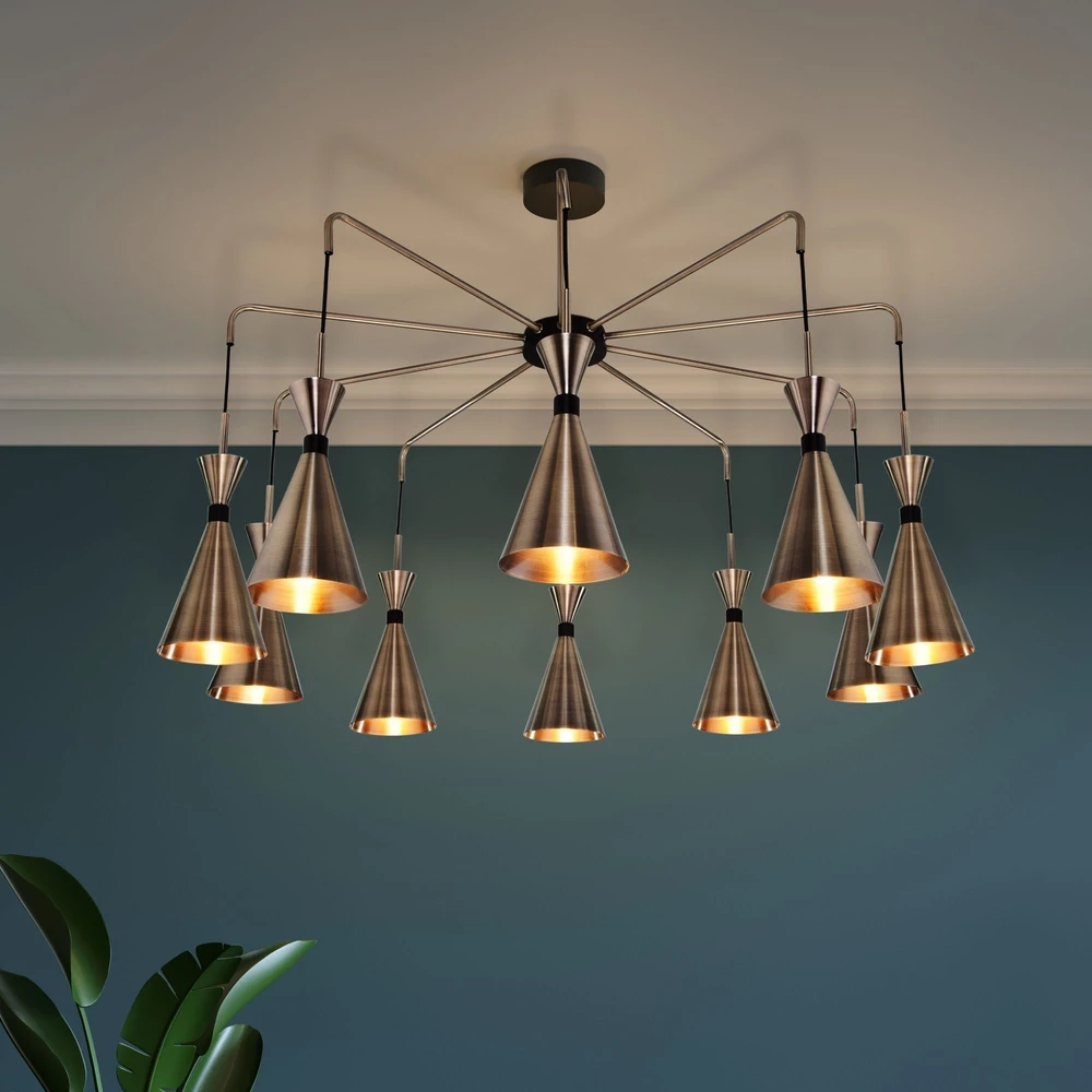 Потолочная люстра Bogates GLUSTIN 316/10 4690389179464