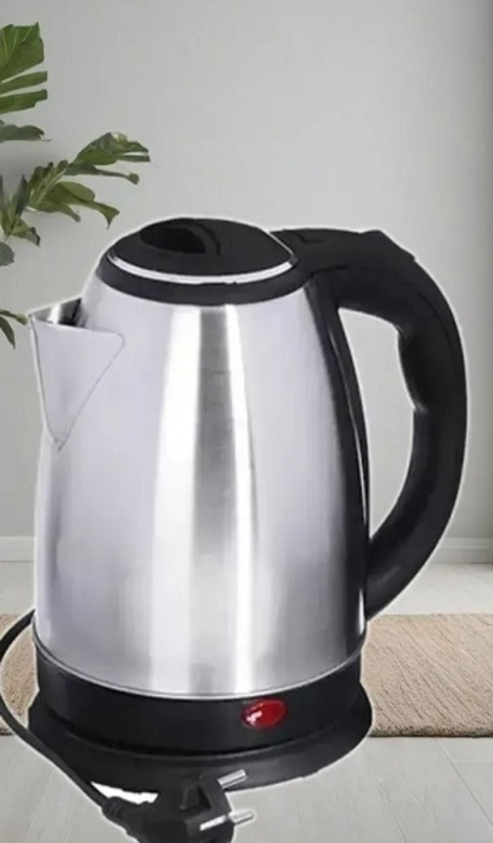 Чайник электрический 2л, серия LYKAS, металл, 1500-1850W