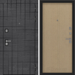 Дверь Входная Бункер BN-09 ДВП Венге, металлическая